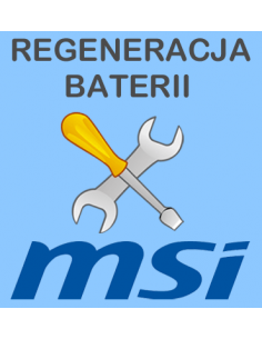 Regeneracja baterii do laptopa MSI
