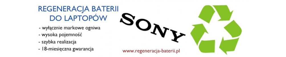 Regeneracja baterii do laptopów Sony